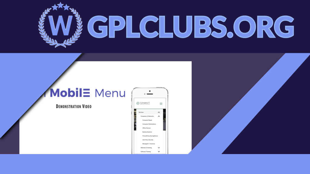 Divi Mobile Menu Plugin Divi Mobile Menu Plugin