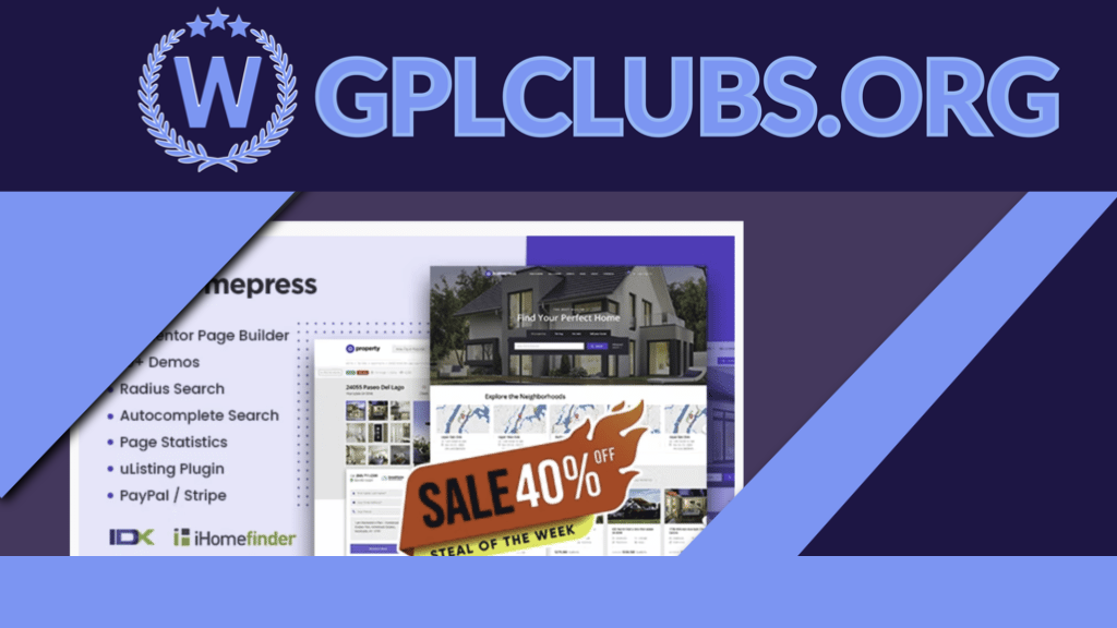 HomePress - Real Estate WordPress Themes HomePress - Real Estate WordPress Themes