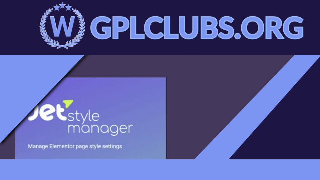 JetStyleManager for Elementor JetStyleManager for Elementor
